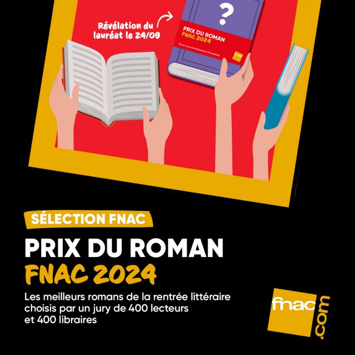 30 books shortlisted for the Prix du Roman Fnac 2024